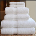 White Color 5 Star Hotel Luxury Dobby Bath Towel for Spa Use